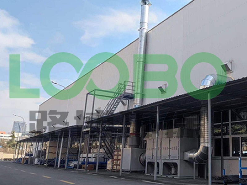 青島某製造公司-焊接集中除（chú）塵係統項目完工